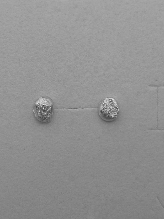 Pebble Stud Earrings