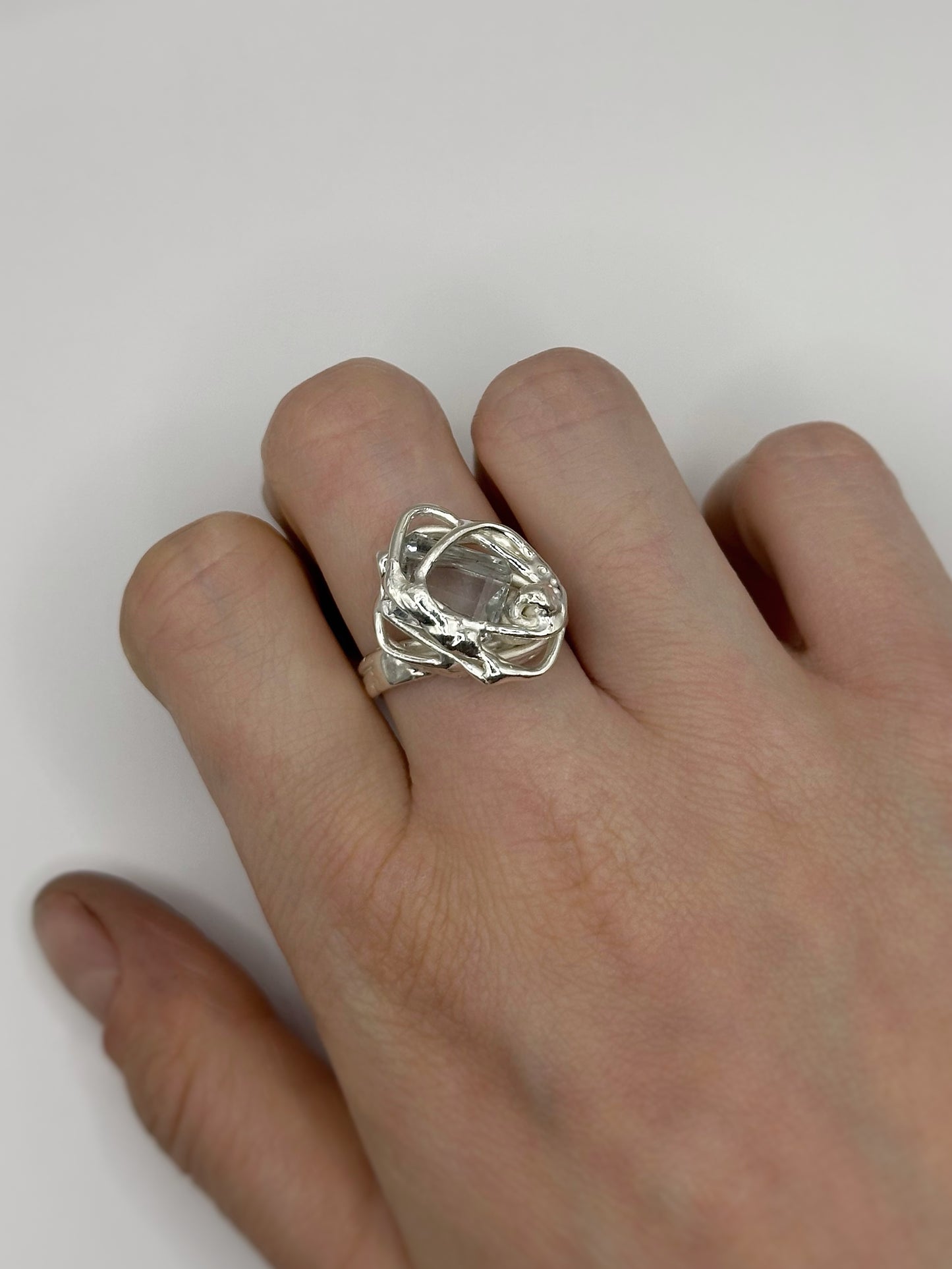 Blue Nest Ring