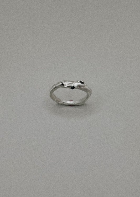 Black Spinel Ring