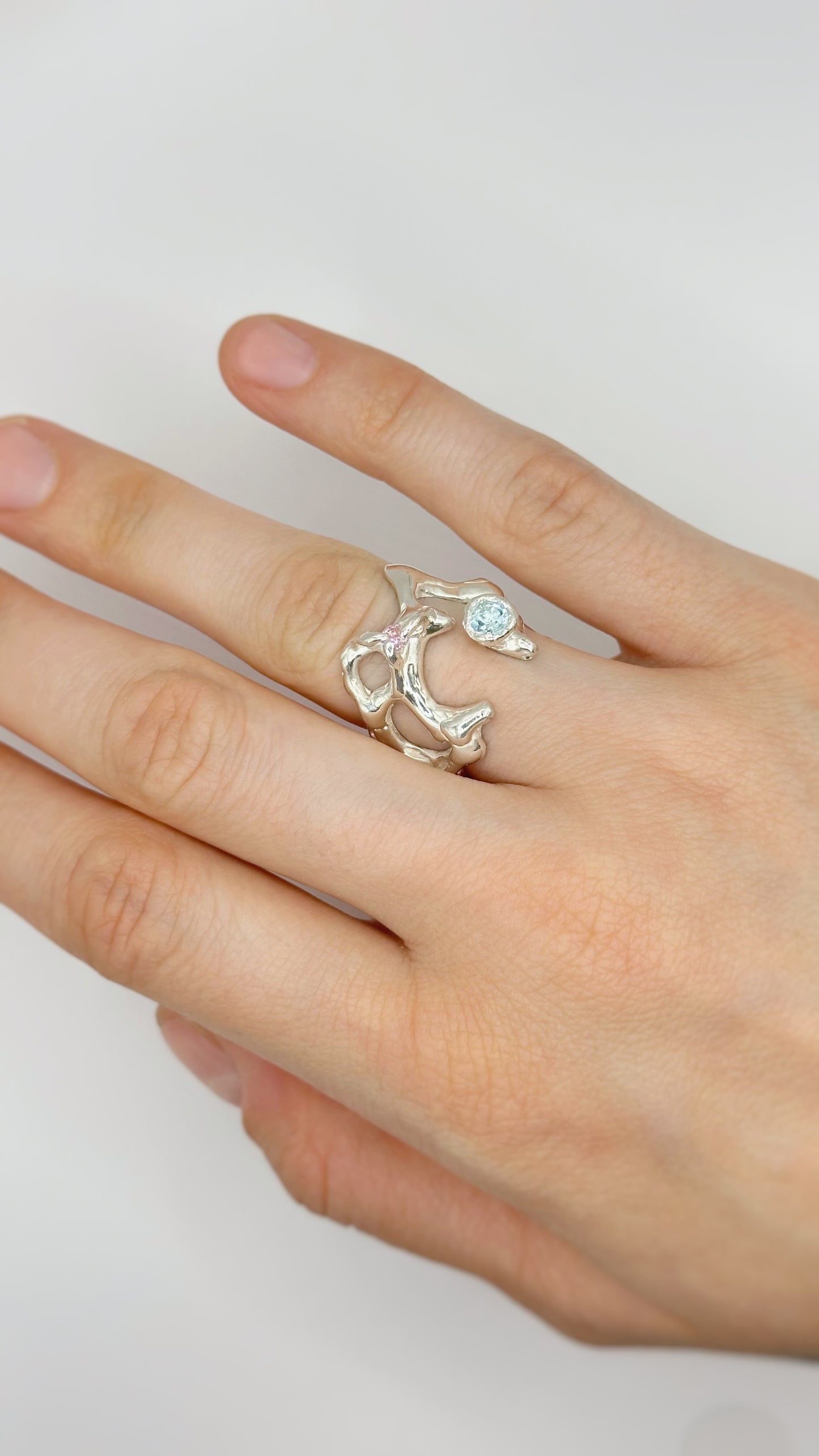 Pink&Blue Ring
