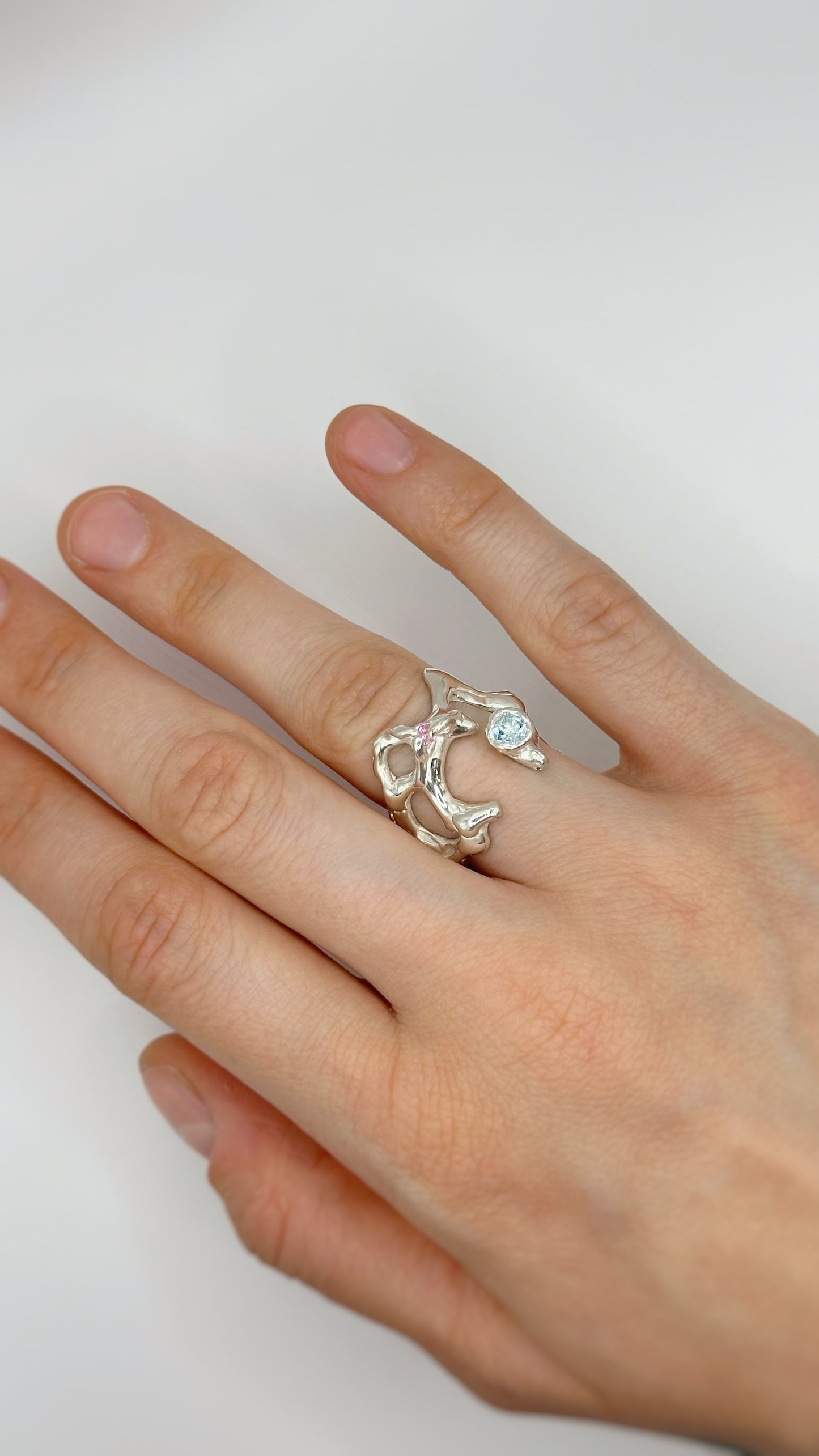 Pink&Blue Ring