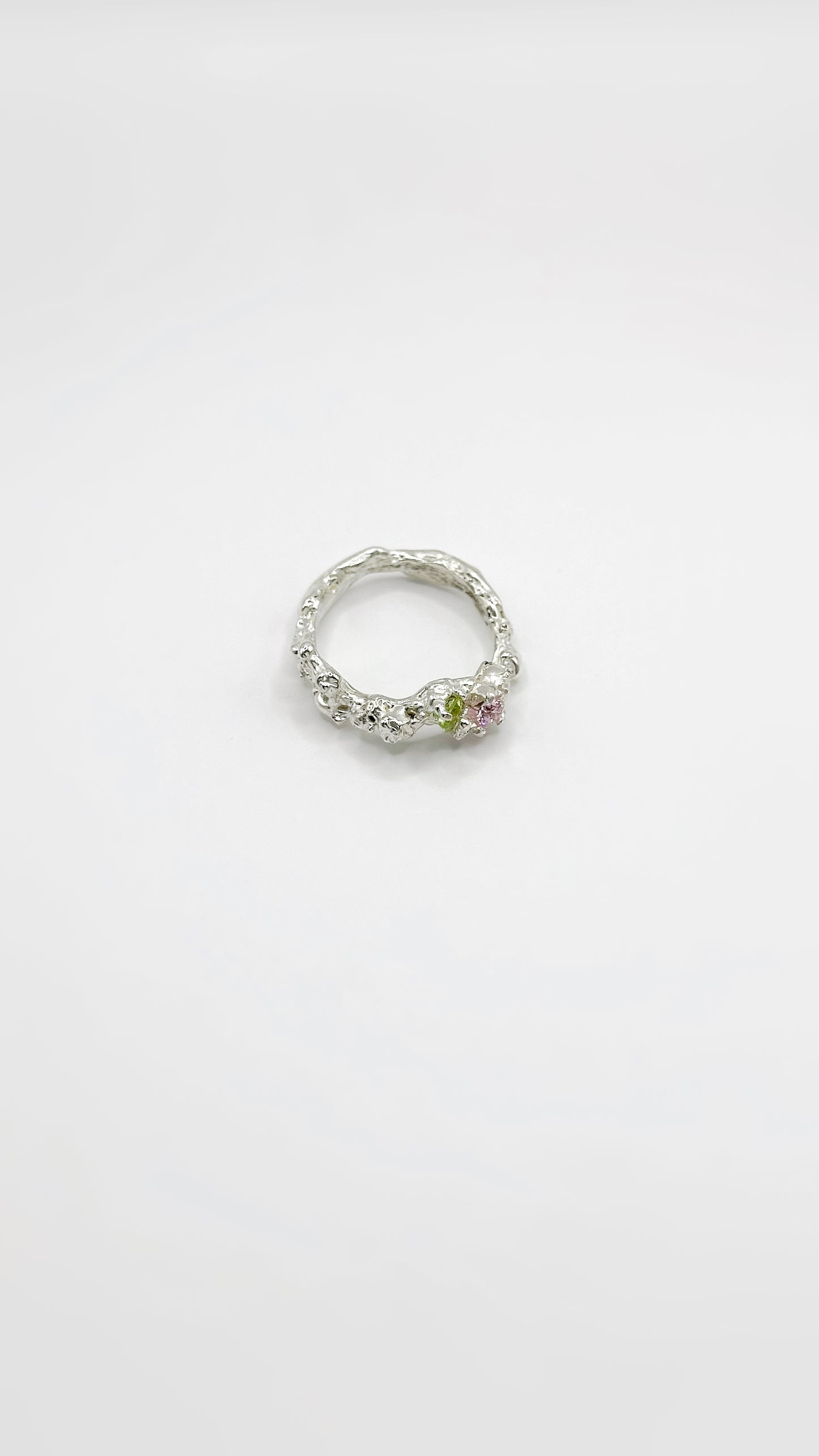 Pink and Green Ring