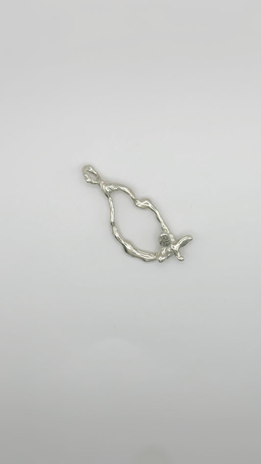 Butterfly on a Branch Pendant