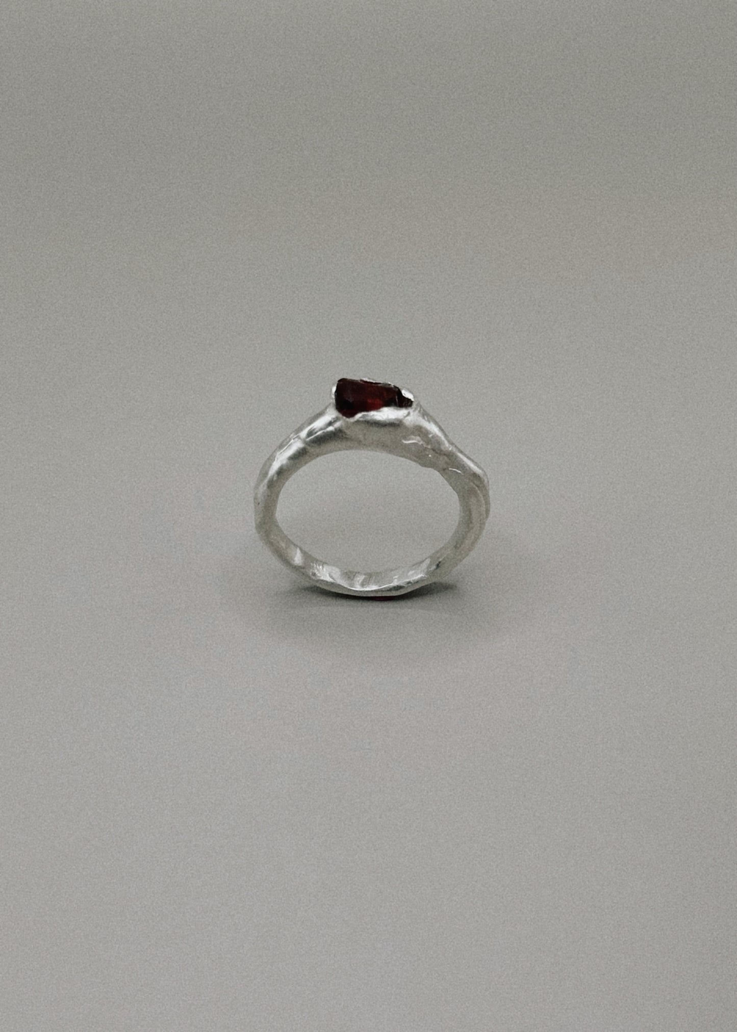 Ring With Garnet