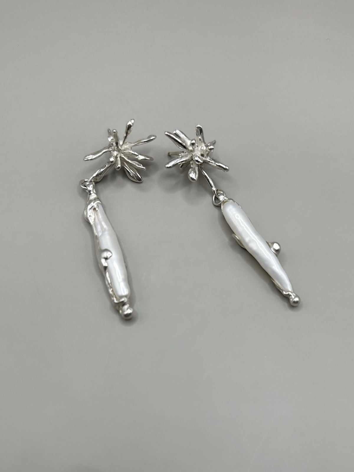 Long Pearl Earrings