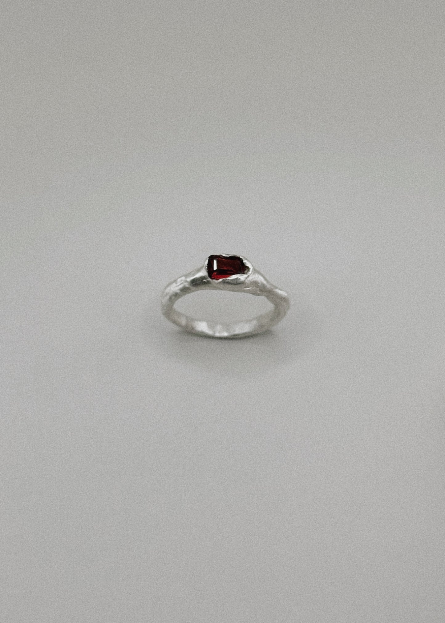 Ring With Garnet