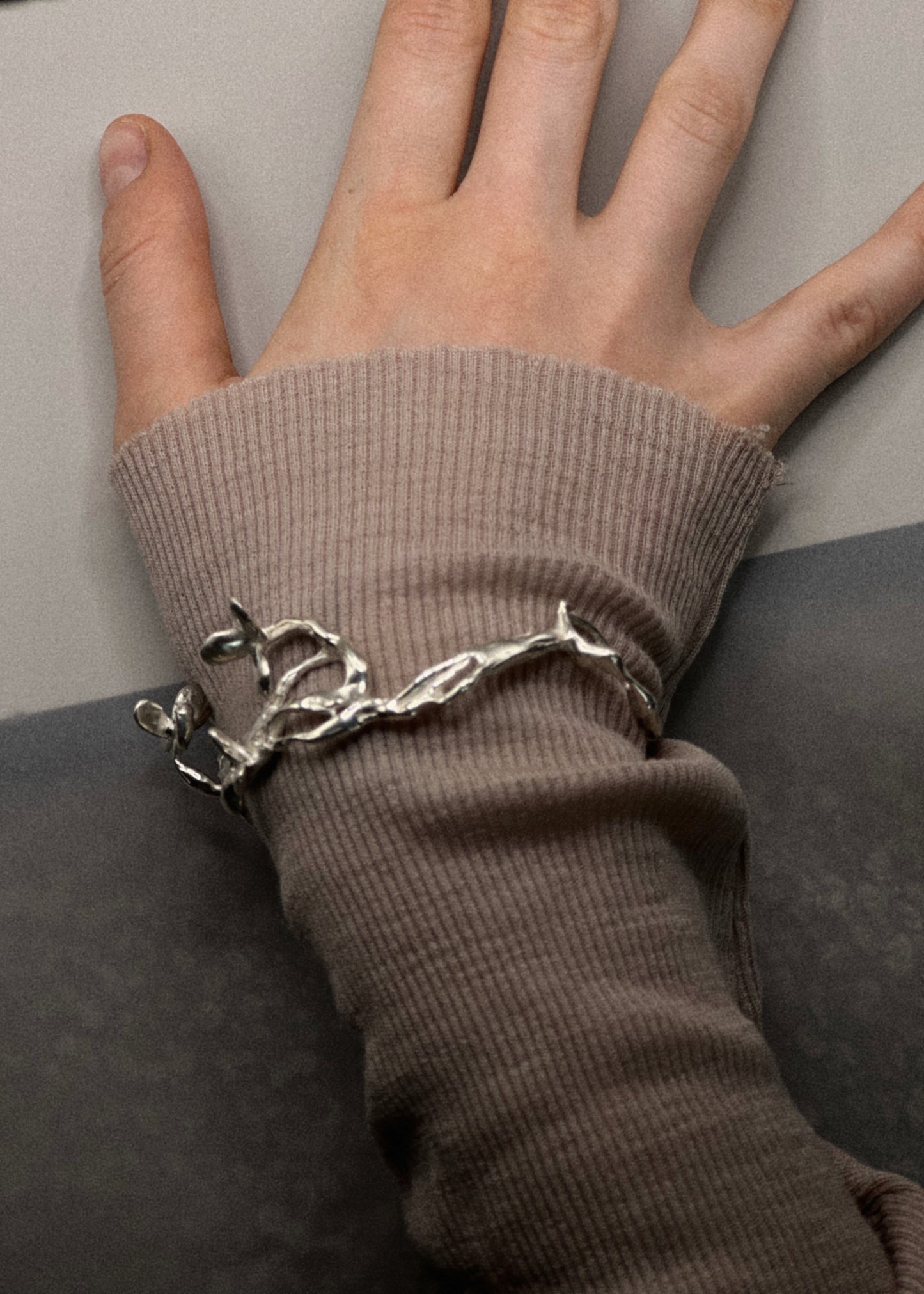 Midnight Cuff Bangle Bracelet
