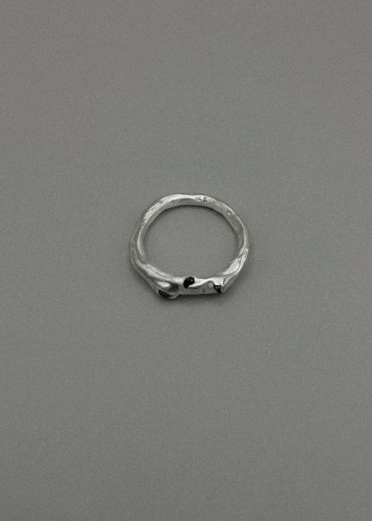Black Spinel Ring
