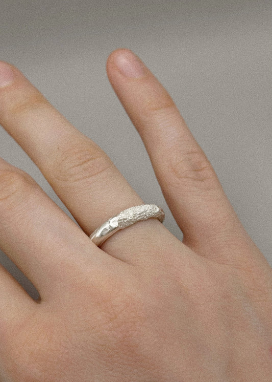 Thin Textured Ring