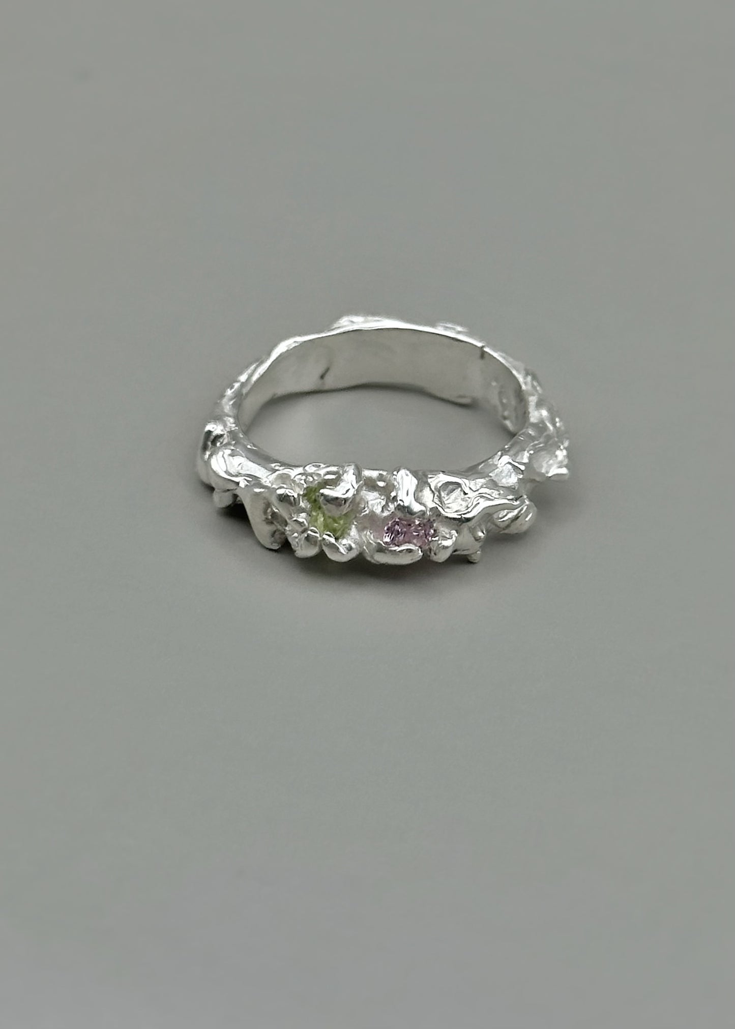 Pink and Green Ring