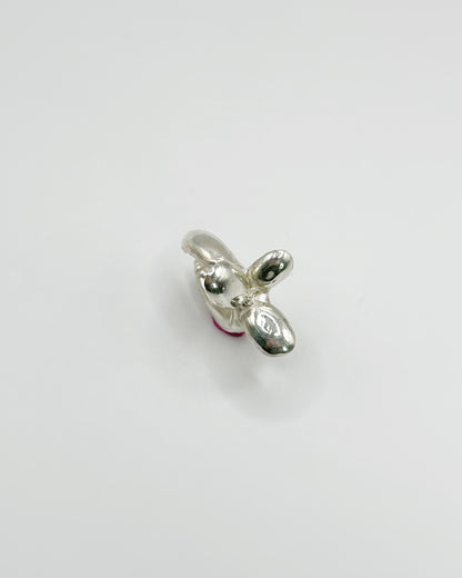 Midnight Flower Ear Cuff