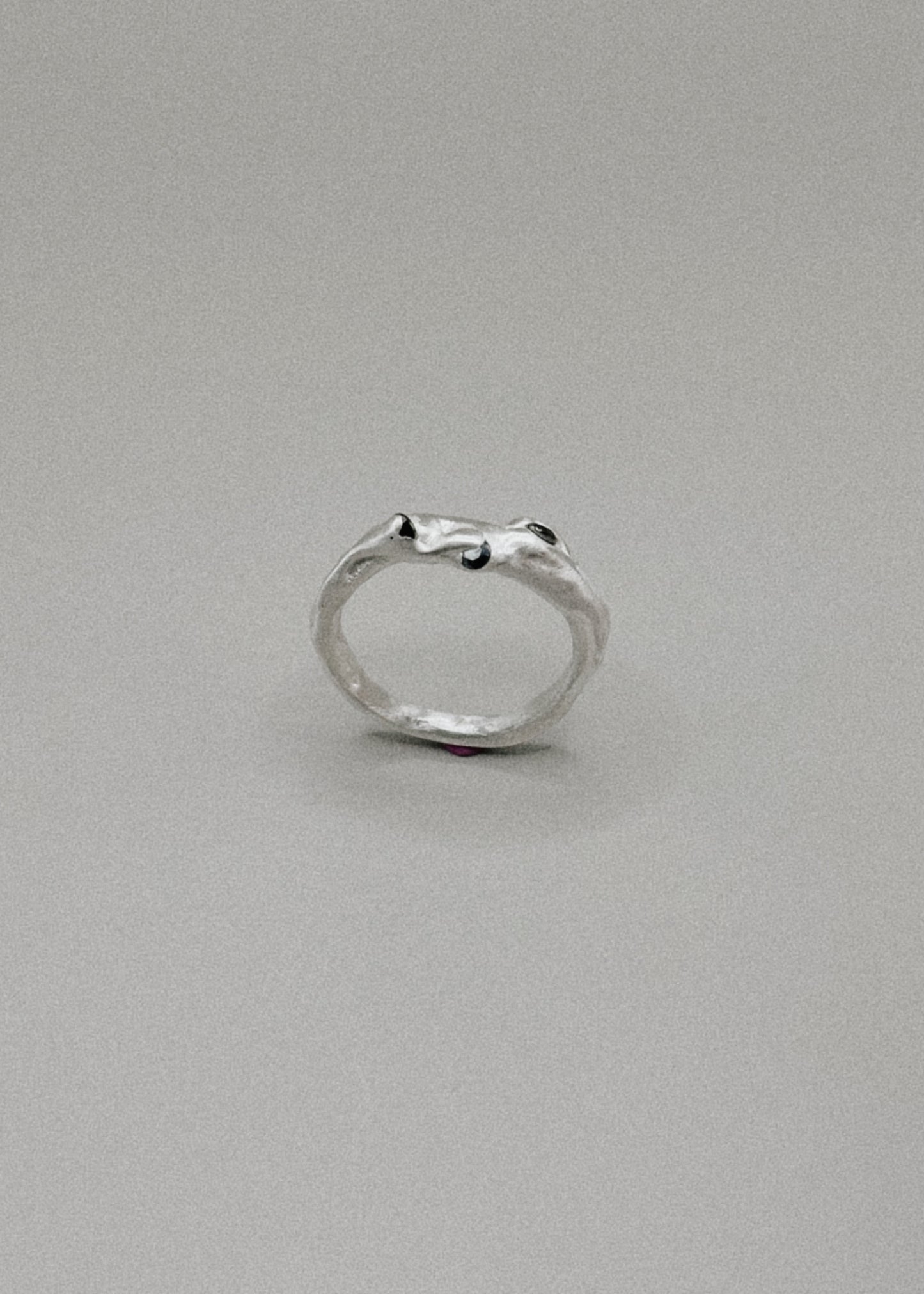 Black Spinel Ring