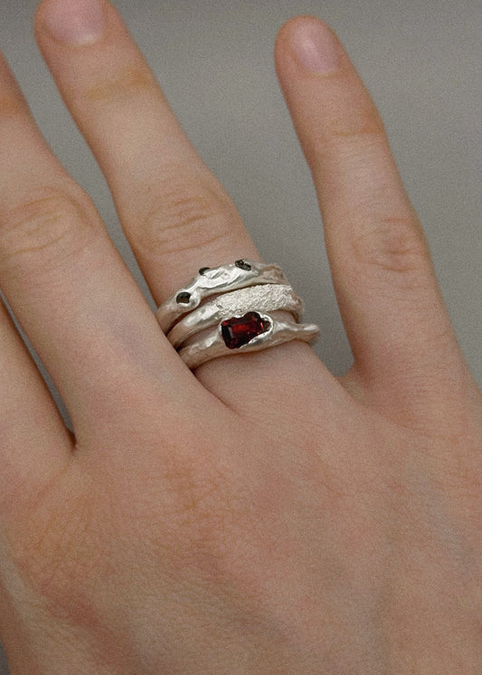 Thin Textured Ring