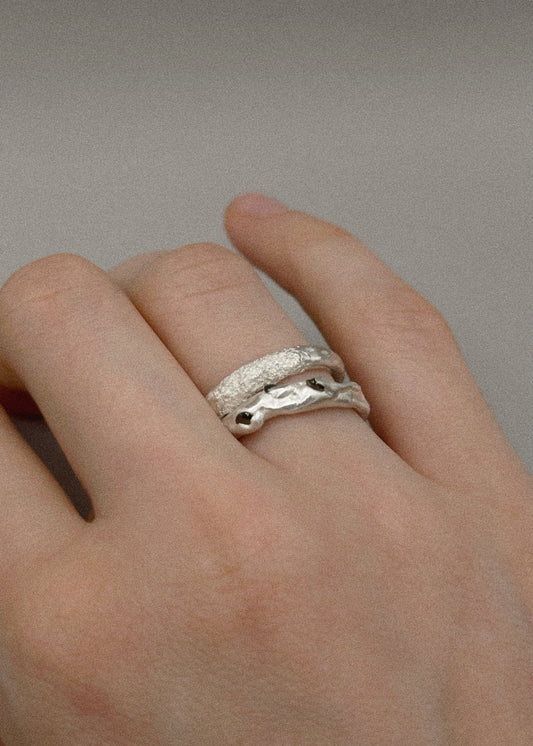 Black Spinel Ring